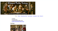 Desktop Screenshot of fullercolony.com