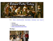 Tablet Screenshot of fullercolony.com